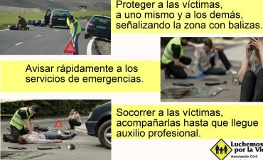 Qué hacer en caso de accidente
