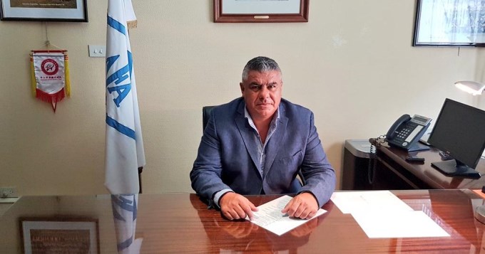 Primer día de gestión de Chiqui Tapia