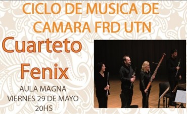CICLO DE MÚSICA DE CÁMARA EN LA UTN FRD