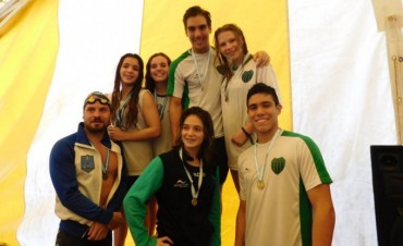 Natación Ocho medallas cosechó Campana Boat Club en San Nicolás