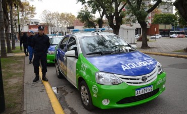 El Intendente gestionó la llegada de nuevos móviles policiales 360°