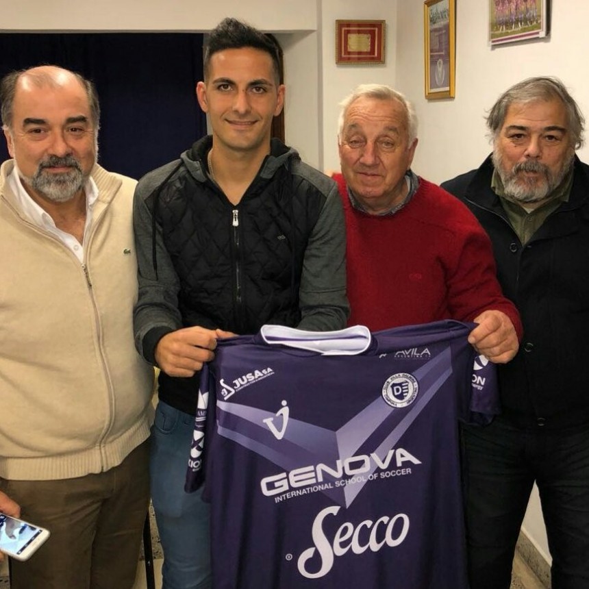 MatÃas Ballini se convirtió en la tercera incorporación de Villa Dálmine