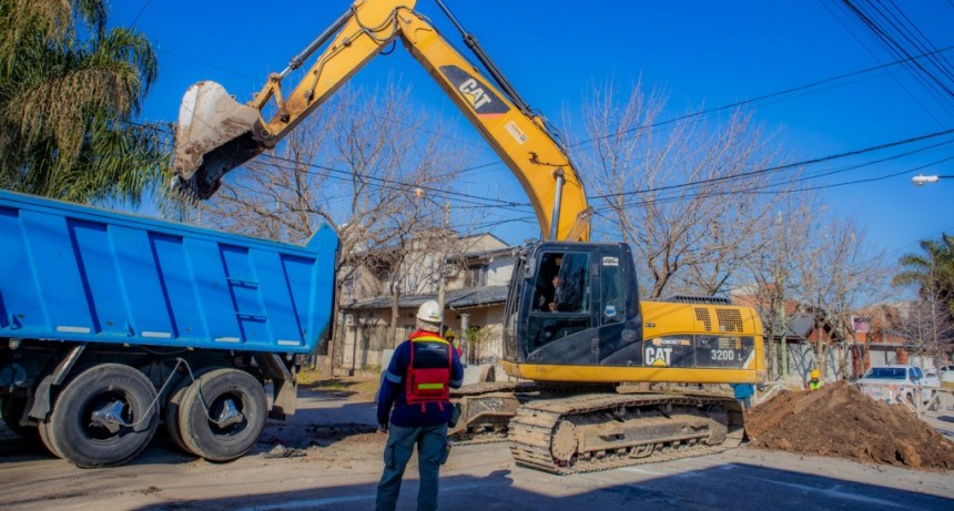 El Municipio comenzó la segunda etapa de la obra que está transformando Don Francisco