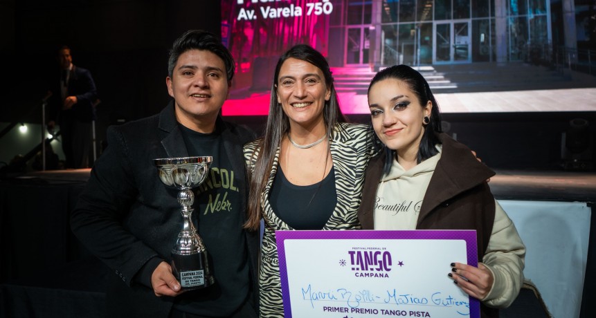 Campana brilló con un magnífico Festival Federal de Tango