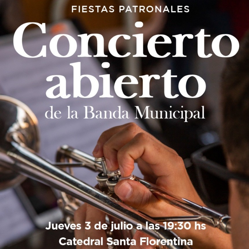 La Banda Municipal dirá presente en las Fiestas Patronales   