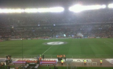 Ya estamos desde el Monumental por Radio City Campana FM 91.7 en Futbol con Estilo para River Plate vs Tigres en la final de Copa Libertadores de America