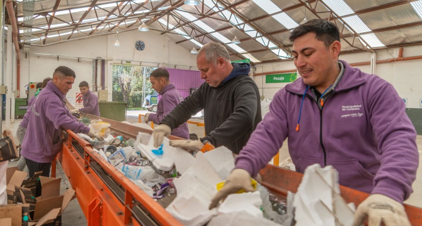 En solo tres semanas, el Centro Municipal de Reciclaje ya procesó 4 toneladas de residuos 