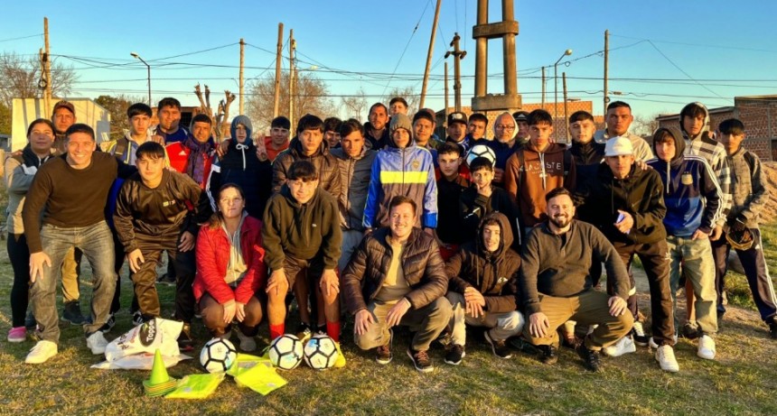 Concejales de Unión por la Patria colaboraron con el Club El Junior