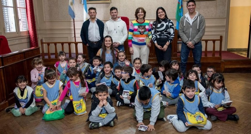 Alumnos del Jardín de Infantes N° 919 visitaron el Concejo Deliberante