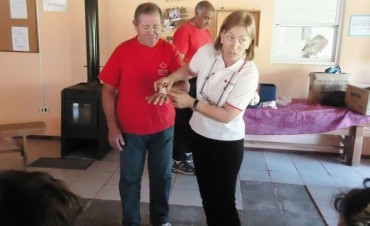 Se postergò para el 10 de setiembre el Curso de primeros auxilios de la Cruz Roja