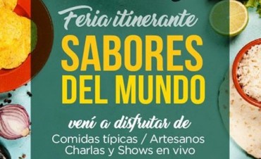 “Sabores del Mundo”, este fin de semana en la plaza Eduardo Costa