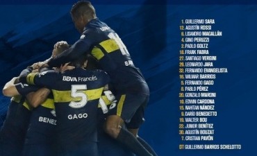 Convocados de Boca Juniors para recibir a Godoy Cruz