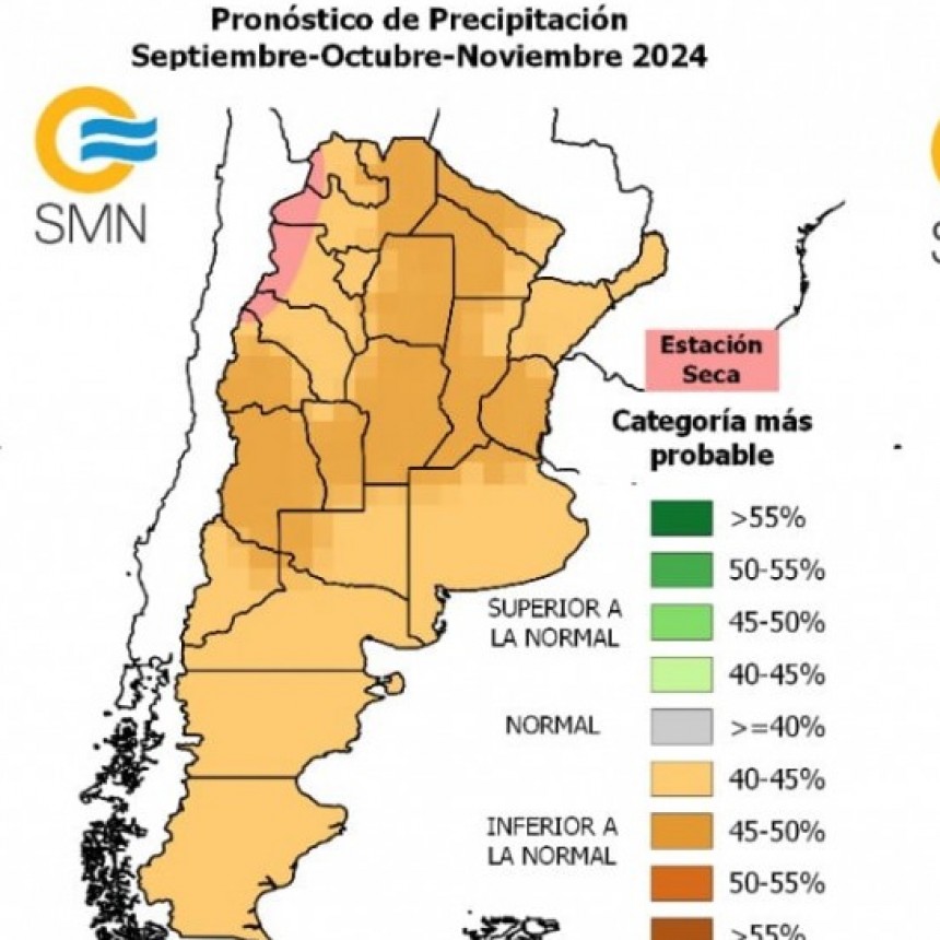 Primavera 2024: según la última actualización del SMN, habrá condiciones más cálidas y pocas lluvias