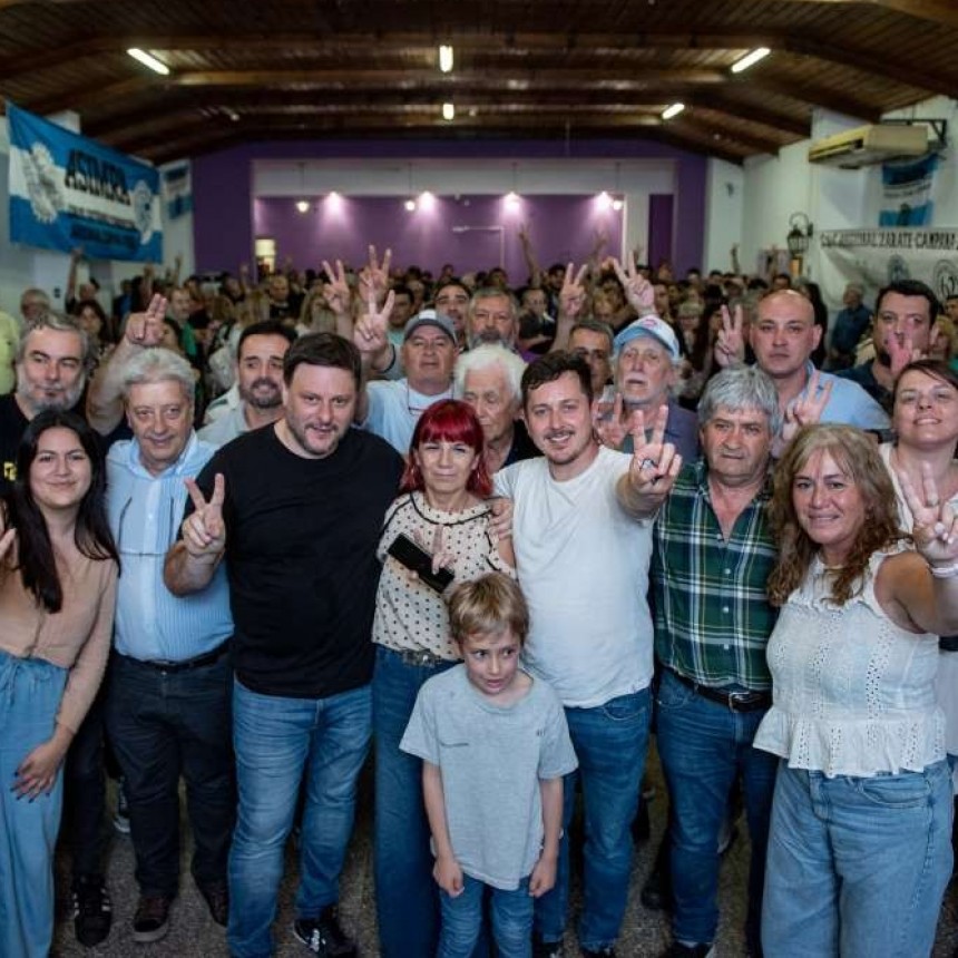 Multitudinario Encuentro por la Patria, con Leandro Santoro en Campana