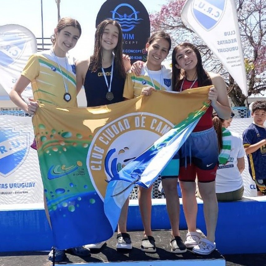 El equipo de natación del CCC participó del Campeonato Entrerriano “70º Aniversario”