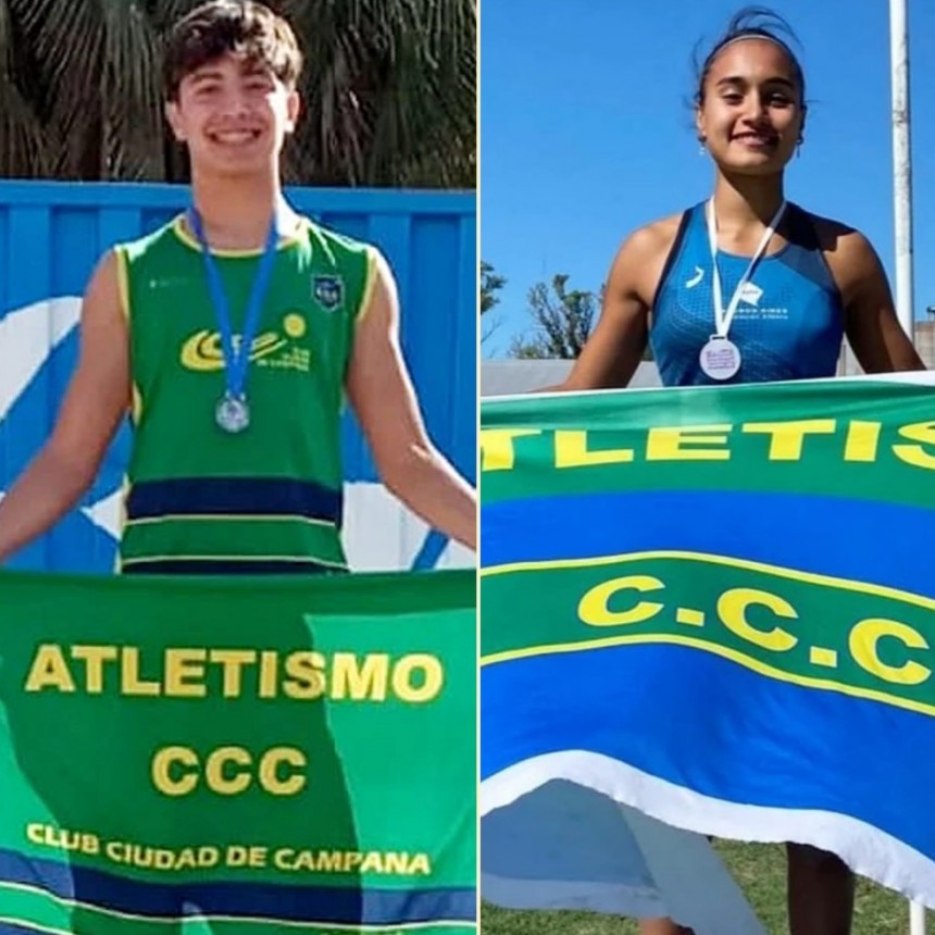 Dos atletas del Club Ciudad de Campana fueron convocados al Sudamericano U18