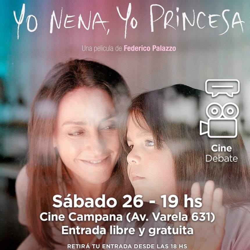 Invitan a ver este sábado la película “Yo nena, yo princesa”