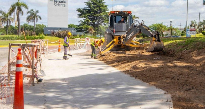 Continúa la puesta en valor de los accesos a la ciudad