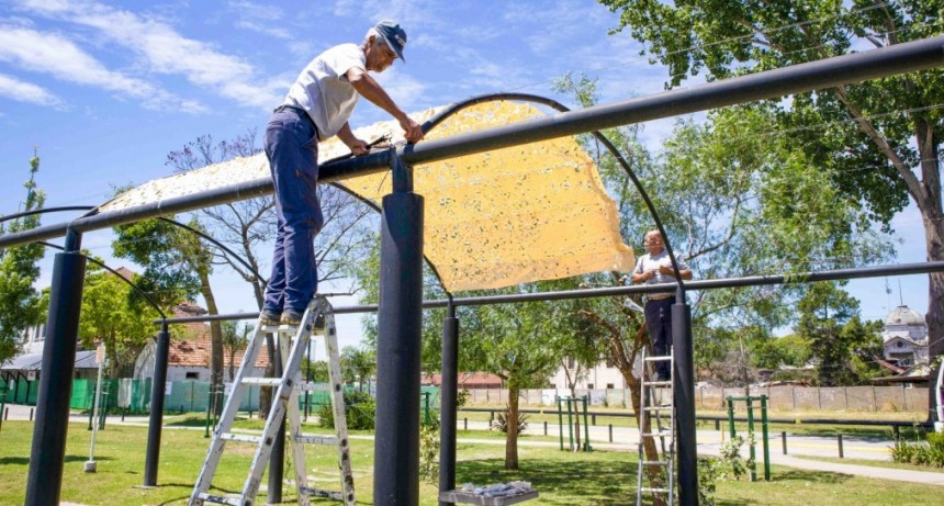 El Municipio realiza tareas de mantenimiento en la Costanera