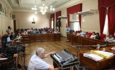 Se llevó adelante la sesión en el Honorable Concejo Deliberante