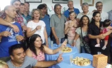El PJ CAMPANA y un brindis para cerrar el año con agrupaciones polìticas y prensa local