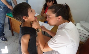Salud Comunitaria realiz&oacute; controles de talla, peso y odontol&oacute;gicos en la Colonia Integradora