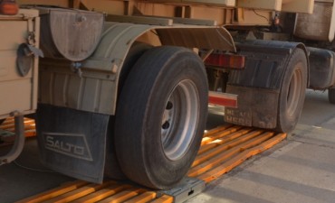 El Municipio intensifica los controles de cargas en camiones de gran porte