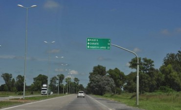 Ya se instalaron las nuevas luminarias de la Autovía 6