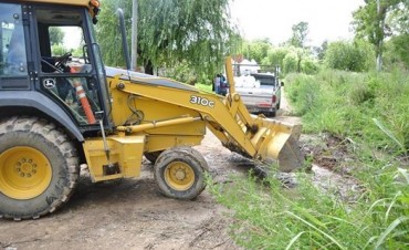 El Municipio concret&oacute; tareas de limpieza en Las Acacias