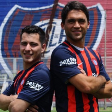 Blanco y Caruzzo fueron presentados en San Lorenzo