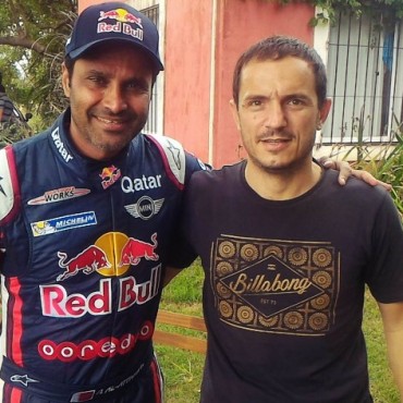 &ldquo;Cada d&iacute;a el paso del Dakar deja m&aacute;s beneficios a la ciudad de Campana&rdquo;, afirm&oacute; Abella
