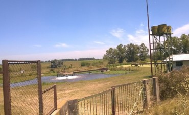 Ghione y Colella recorrieron la Planta Depuradora situada en el Barrio Federal.
