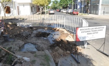 El Municipio realiz&oacute; trabajos de bacheo en 25 de Mayo y French 