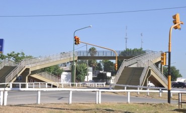 Efect&uacute;an trabajos de mantenimiento integral en la zona de ruta 6 y Chacabuco 
