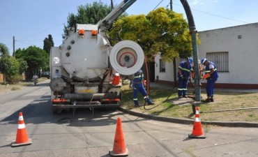 Ya se trabaja en la desobstrucci&oacute;n de cloacas y sumideros 