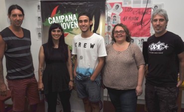 El Municipio acompa&ntilde;a al youtuber Rodrigo Vallejos en un importante concurso 