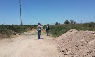 Ghione y Colella recorrieron el Barrio San Cayetano