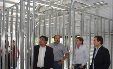 El Intendente y autoridades provinciales recorrieron la obra de lo que ser&aacute; la central regional del 911