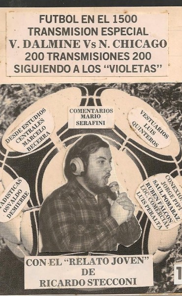 &ldquo;F�TBOL CON ESTILO&rdquo; CUMPLE 1500 TRANSMISIONES SIGUIENDO LA CAMPA&Ntilde;A DE VILLA DALMINE