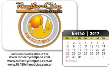 Te brindamos la posibilidad de imprimir el calendario de Enero 2017