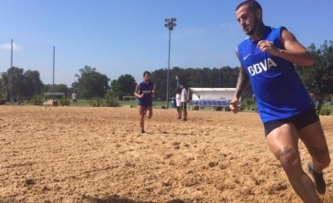 Boca Juniors contin&uacute;a de pretemporada en Ezeiza