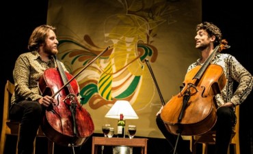 CHECHELOS D&Uacute;O  Ganadores del Pre Cosqu&iacute;n Conjunto instrumental   Mi&eacute;rcoles 25 de Enero Escenario Atahualpa Yupanqui, Plaza Pr&oacute;spero Molina