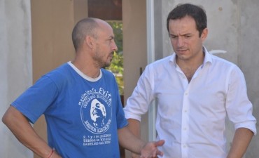 El Intendente supervis&oacute; el avance de las obras de finalizaci&oacute;n del barrio &ldquo;104 viviendas&rdquo; 