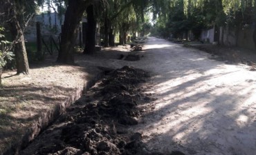 San Jacinto: siguen los trabajos de mantenimiento integral 