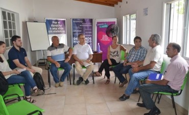 Representantes del &aacute;rea de Derechos Humanos se reunieron en Campana