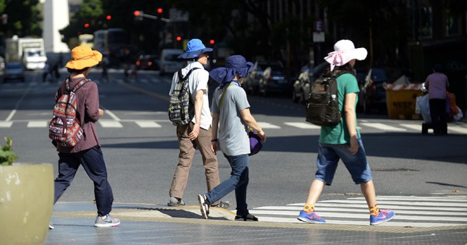 Alerta naranja por la ola de calor en Buenos Aires