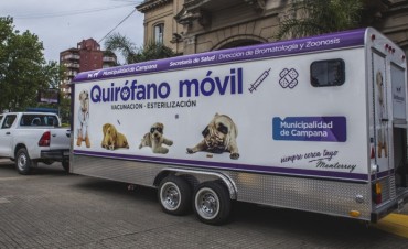 Quir&oacute;fano m&oacute;vil: informan el cronograma de castraciones gratuitas durante el verano 