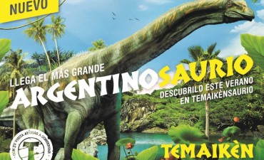 Este verano Temaik�n recibe al argentino m&aacute;s grande: el Argentinosaurio
