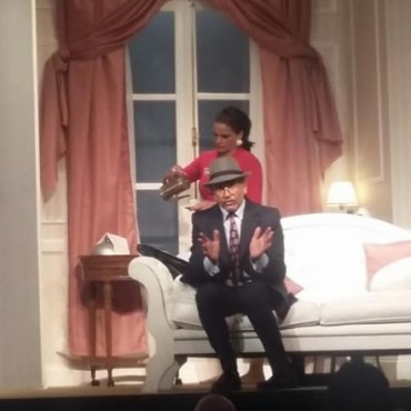 En nuestra recorrida teatral marplatense nos divertimos mucho con "Plaza Suite"