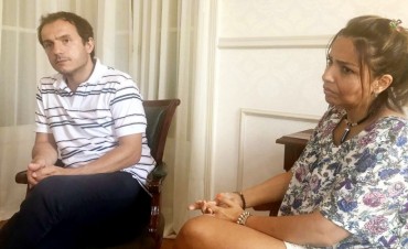 El Intendente recibi&oacute; a empleados de la empresa Marine Sur